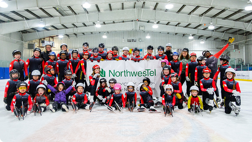 Image representing the Northwestel Learn to Speed Skate program